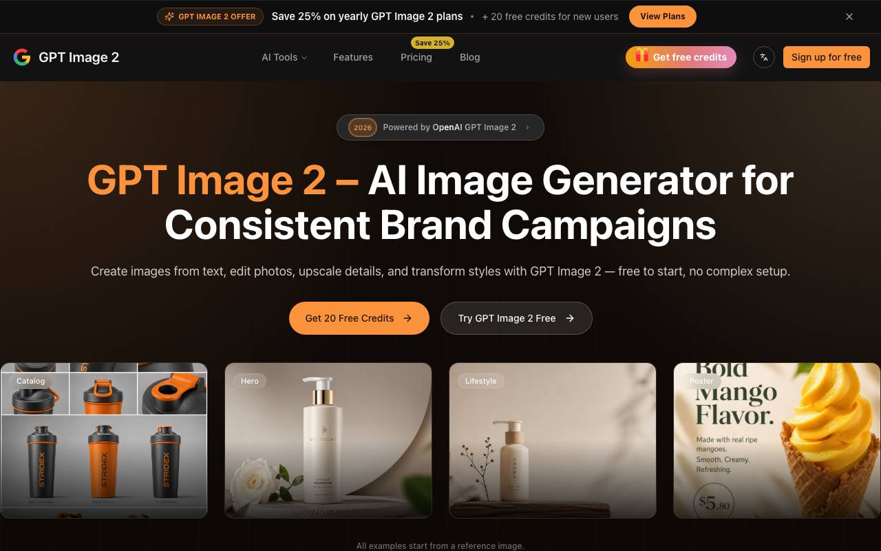 GPT-Image-2 AI website preview