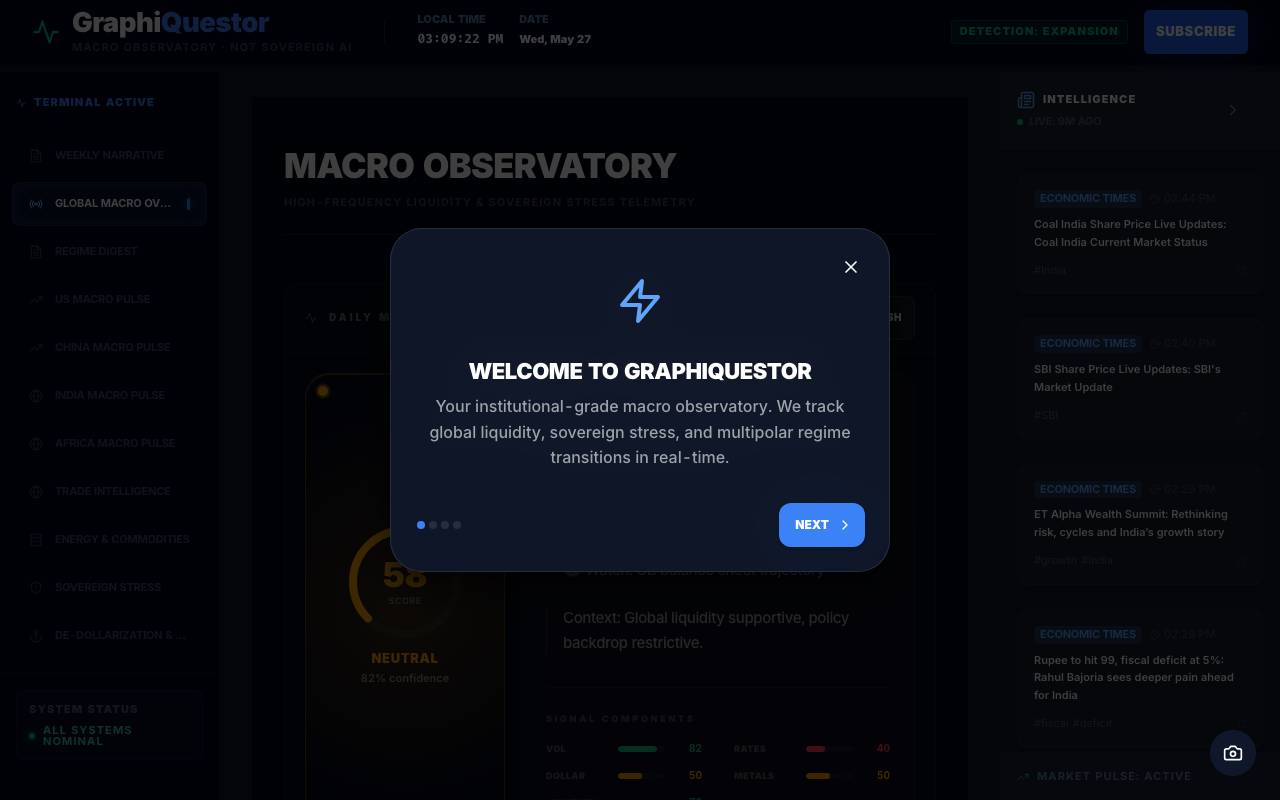 Graphiquestor website preview