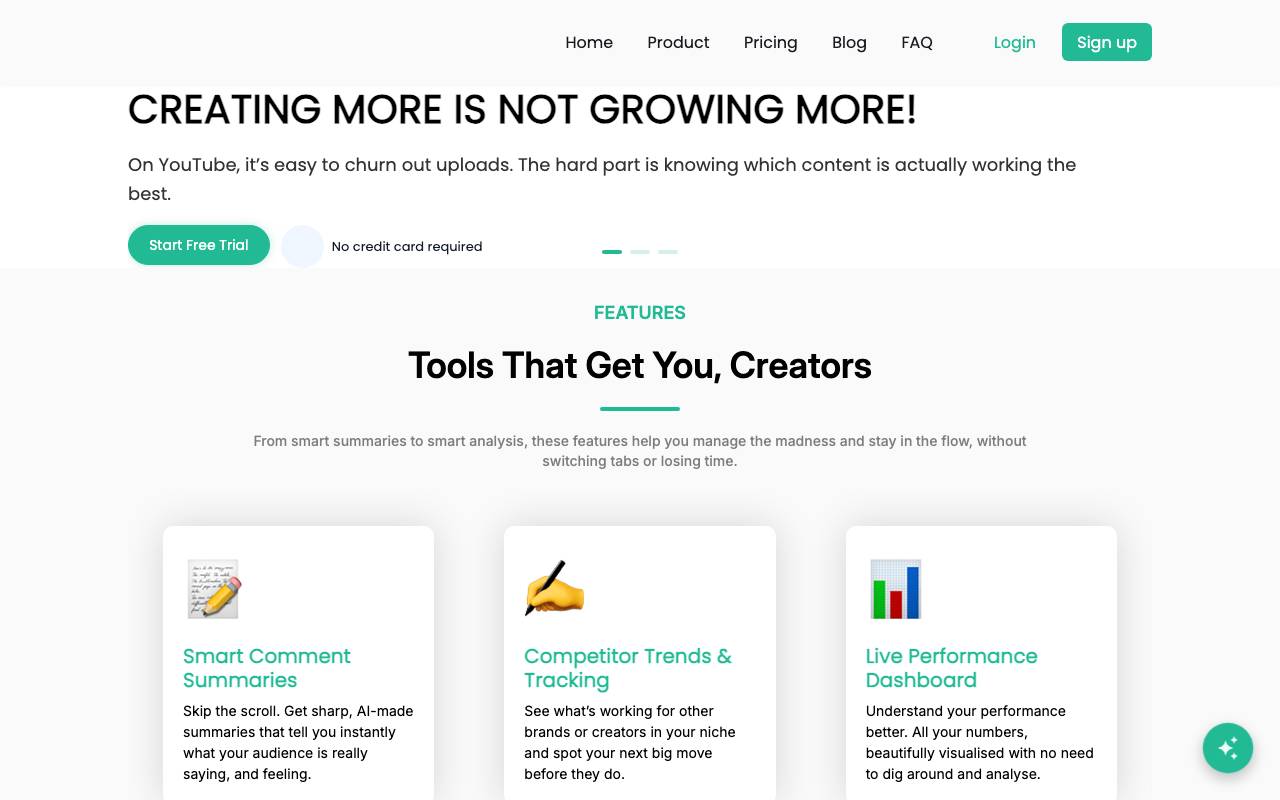 HappyInsights.ai website preview
