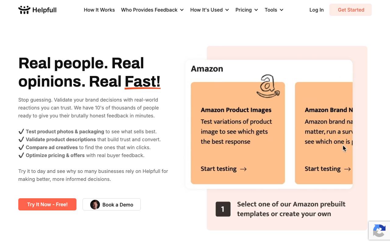 Helpfull website preview