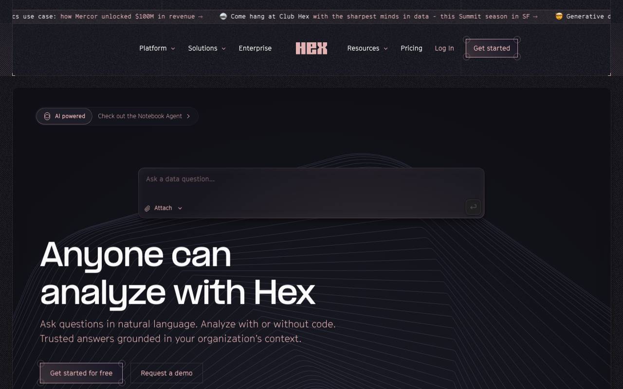 Hex Magic website preview