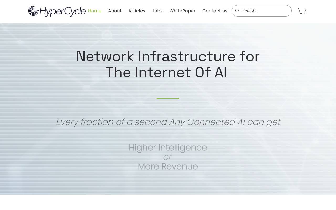 HyperCycle website preview