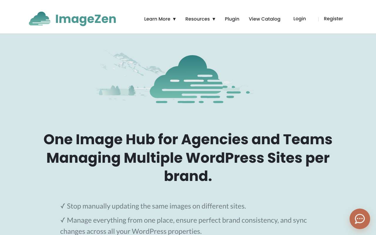 Imagezen website preview