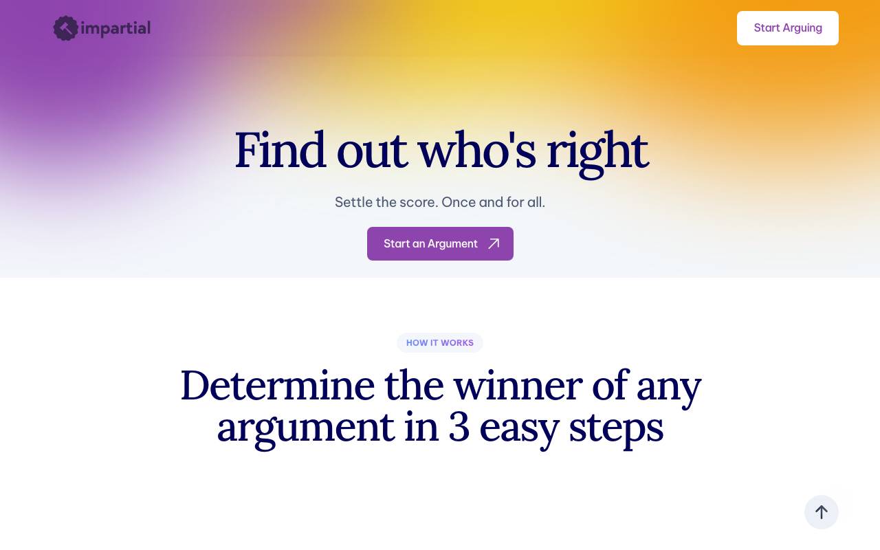 Impartial website preview