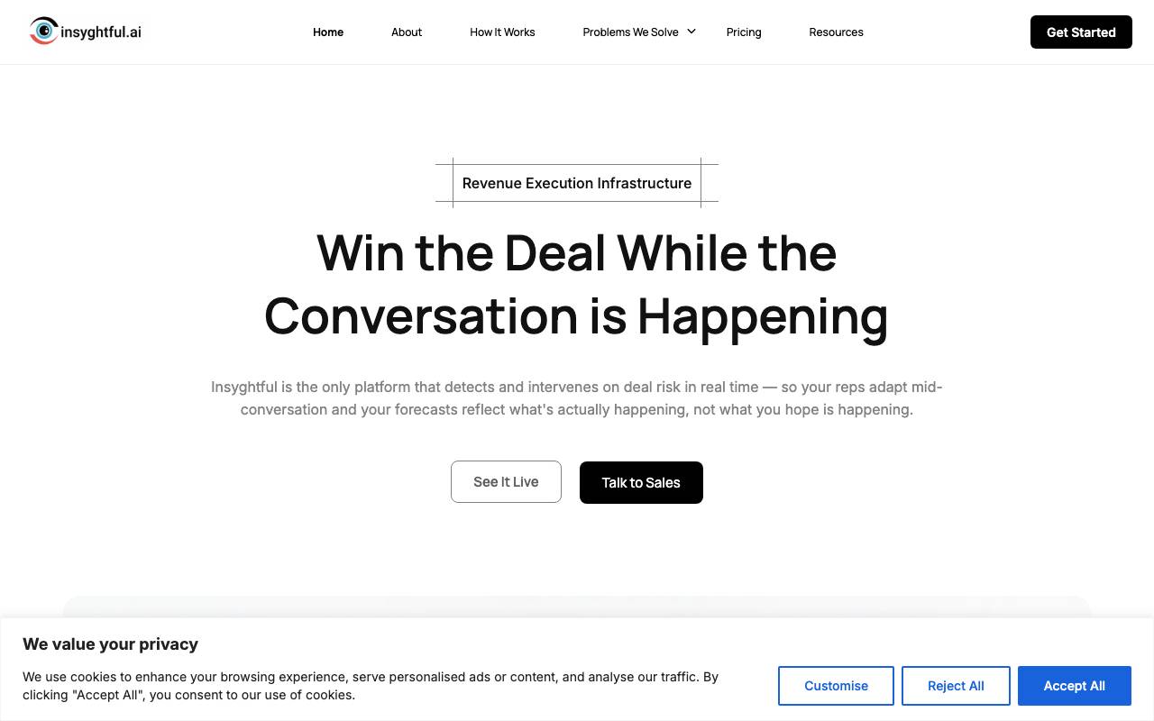 Insyghtful AI website preview