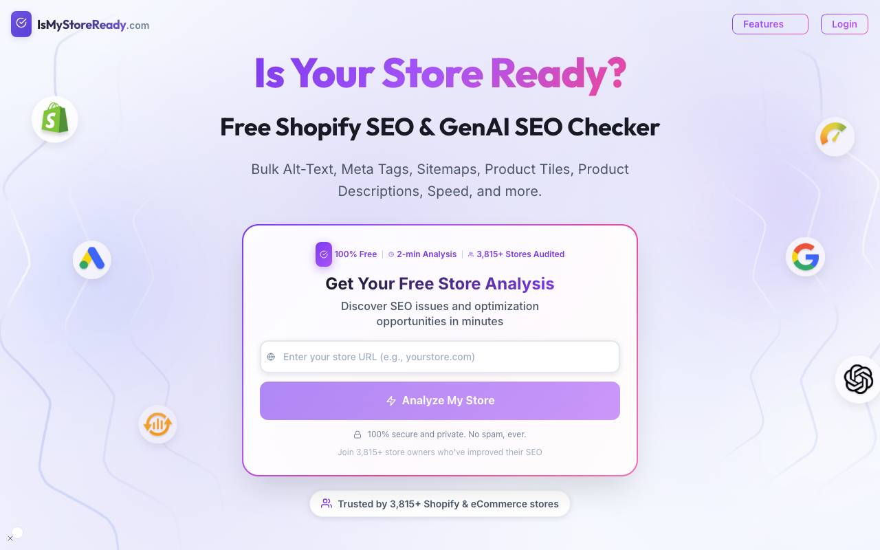 IsMyStoreReady website preview