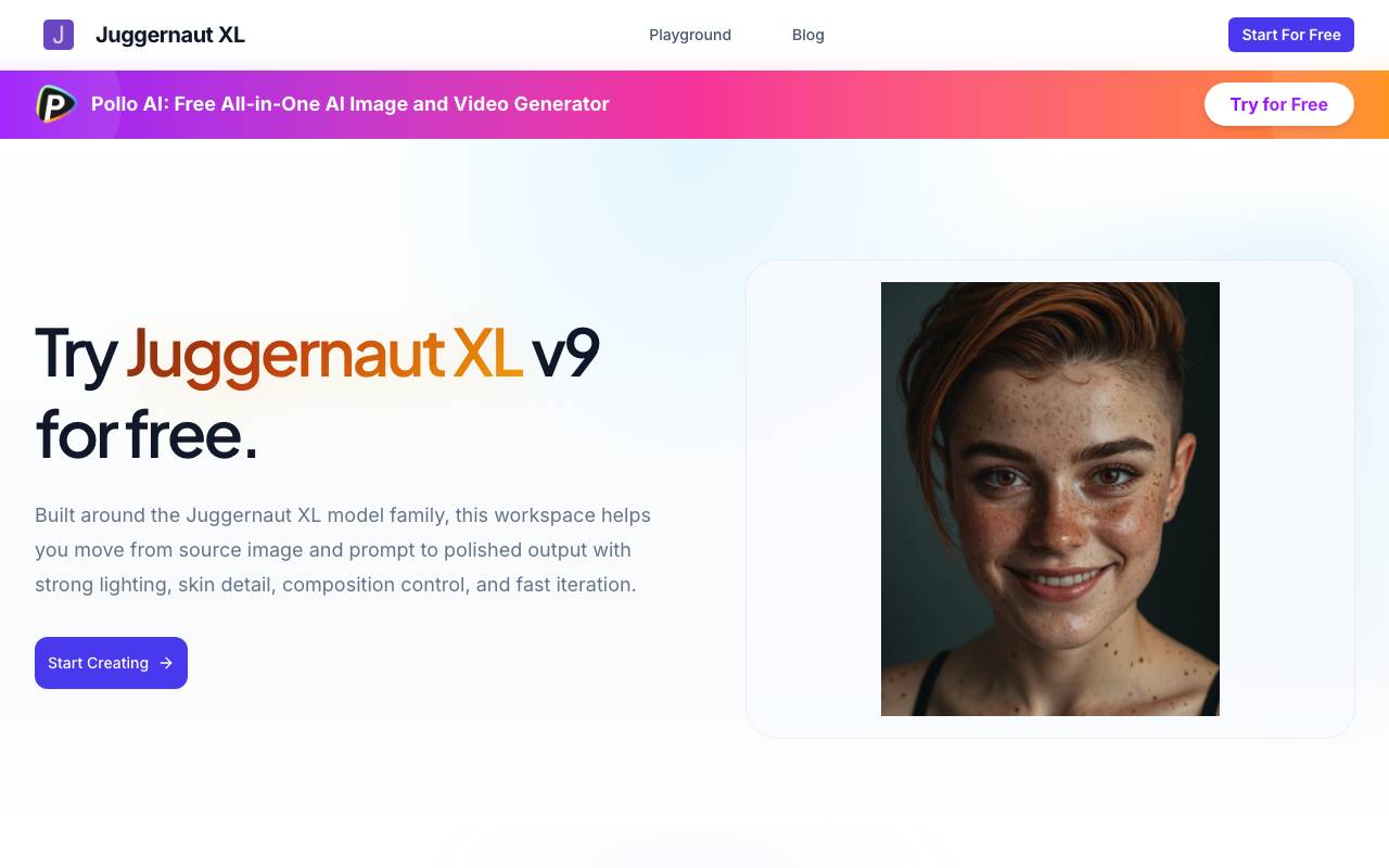 Juggernaut XL website preview