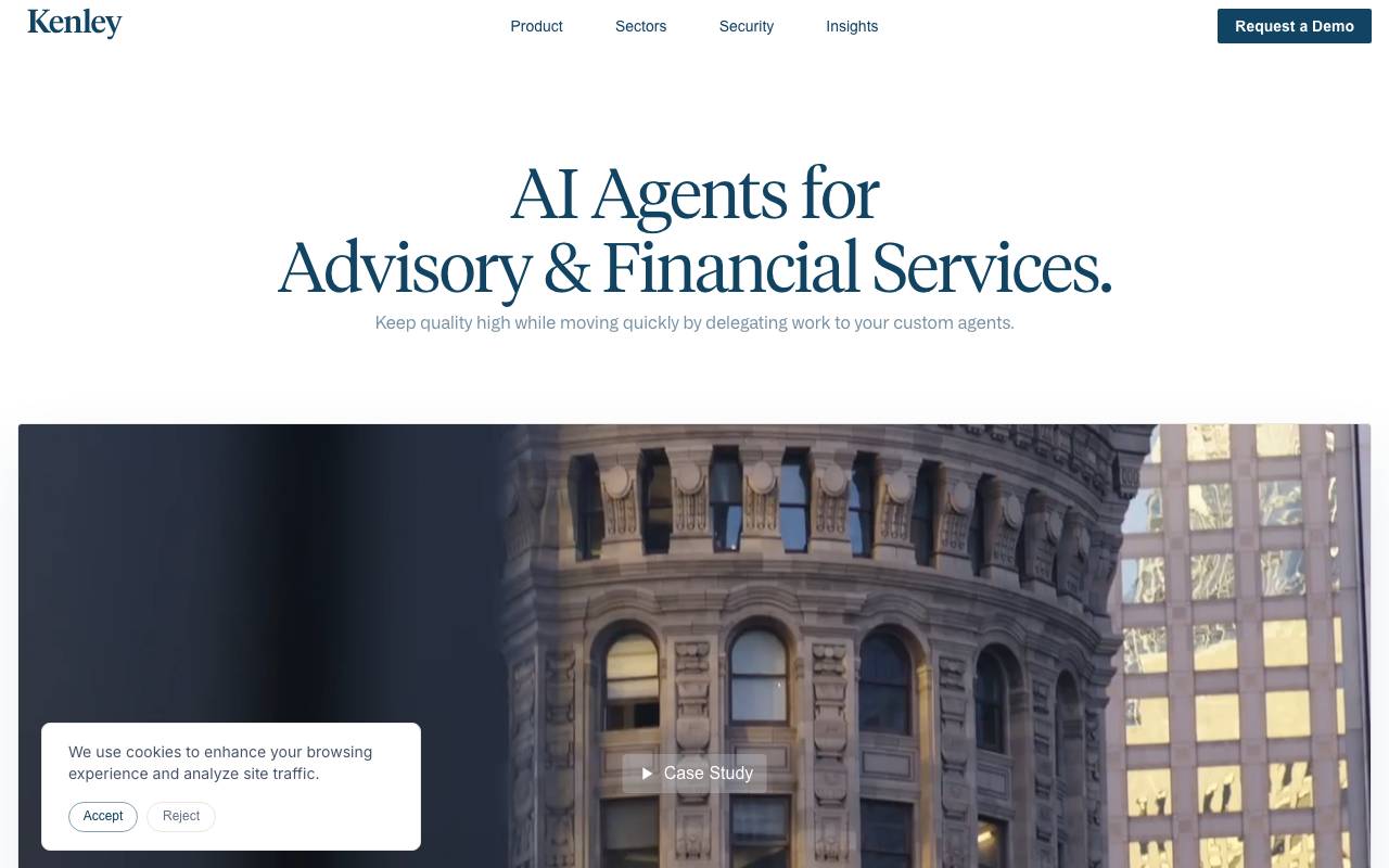 Kenley website preview