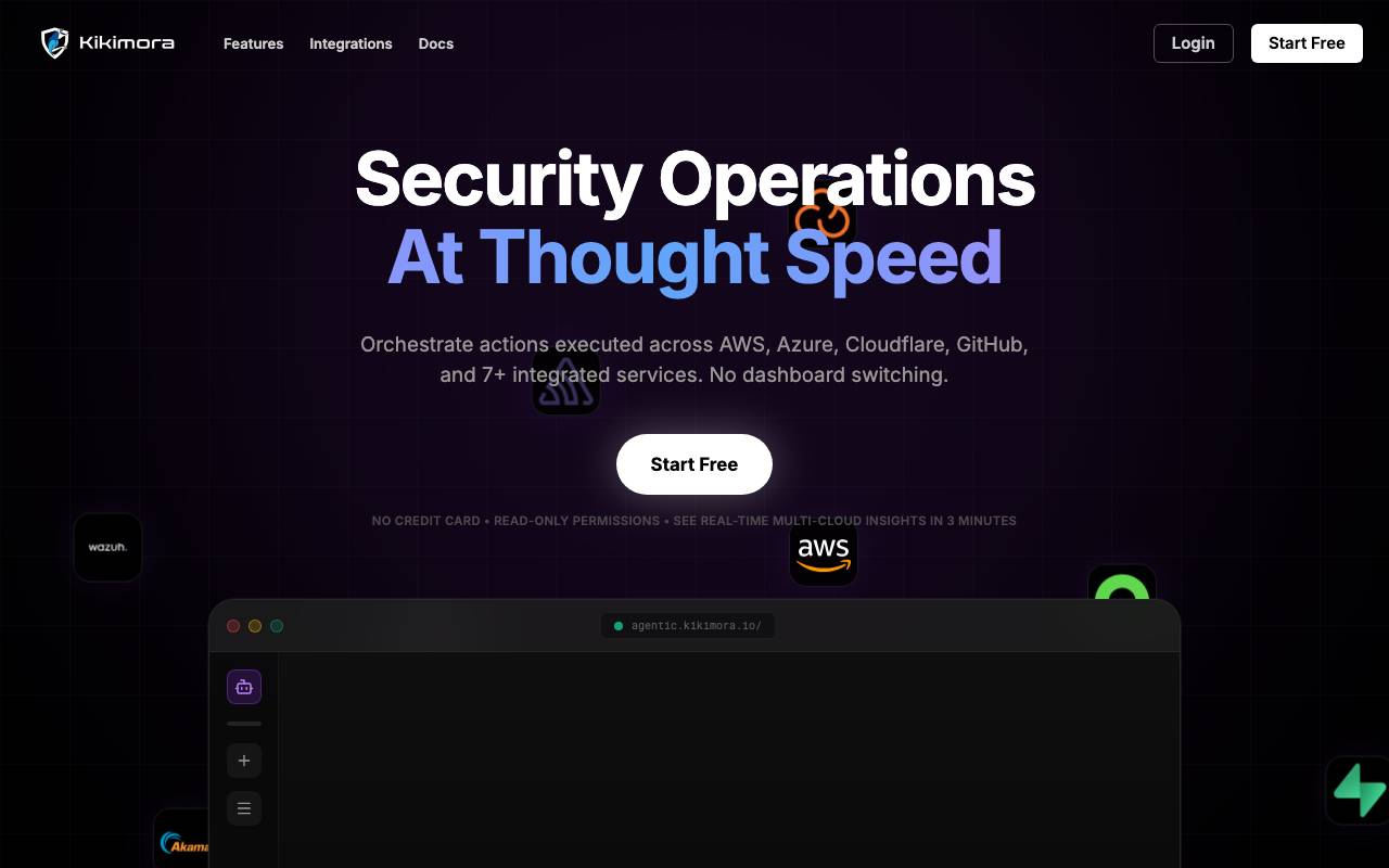 Kikimora Agent website preview