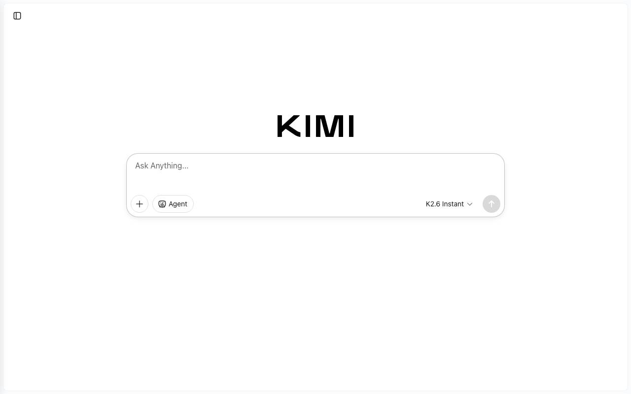 Kimi AI website preview