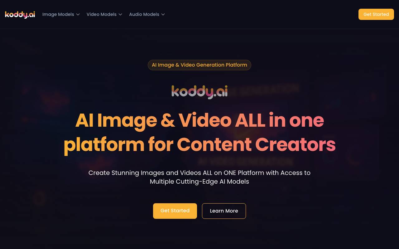 Koddy AI website preview