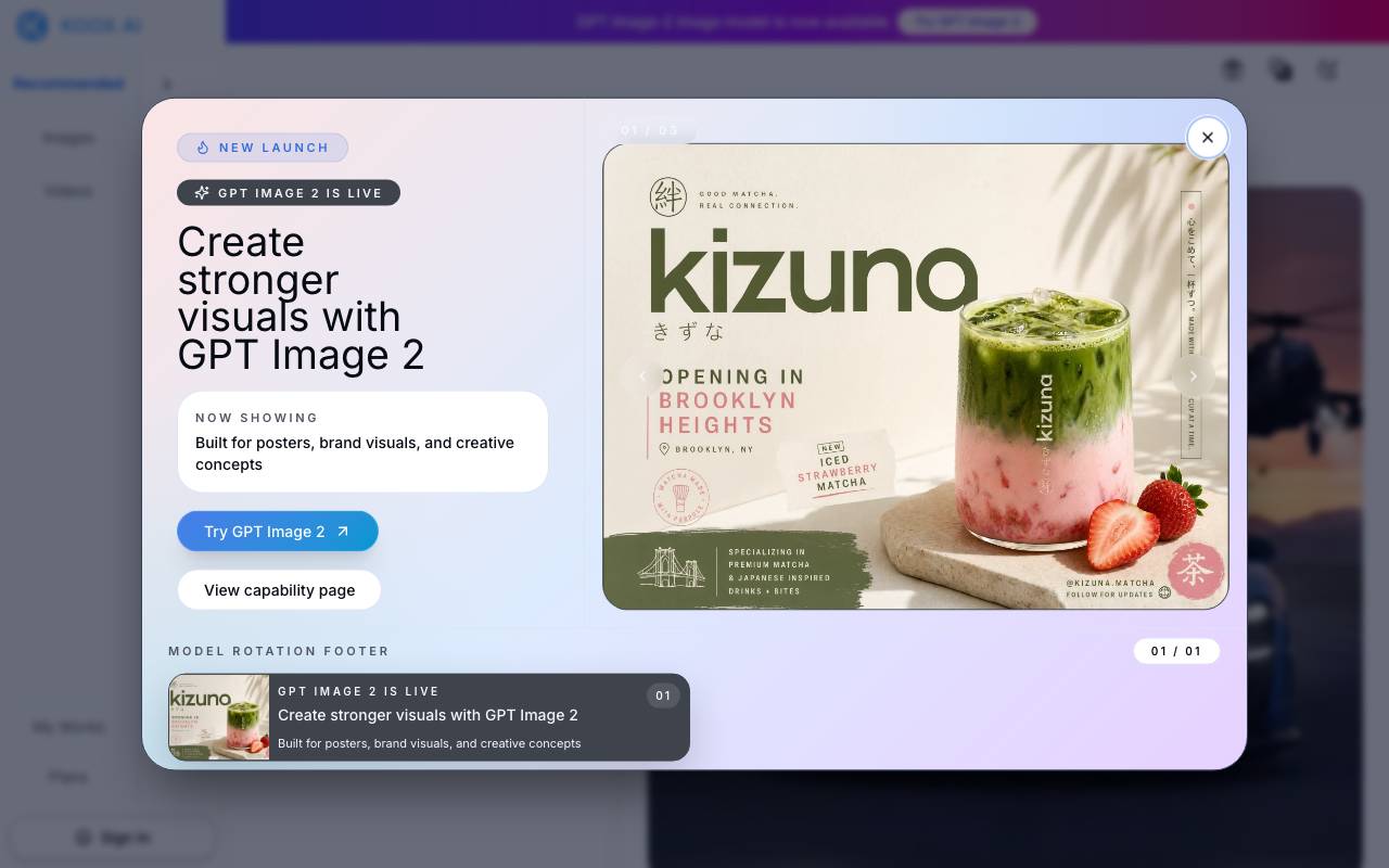 Koox AIIMAGE TO VIDEO KOOX AI website preview