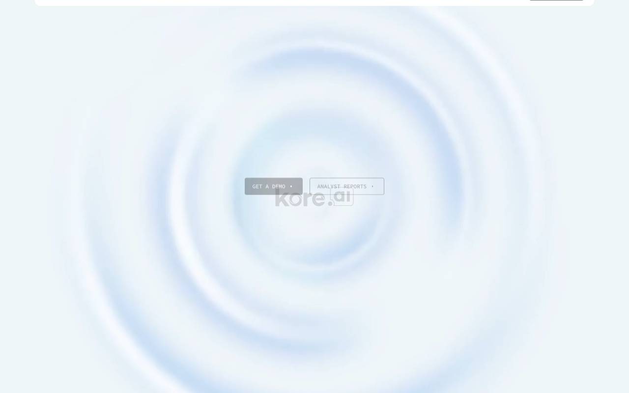 Kore.ai website preview