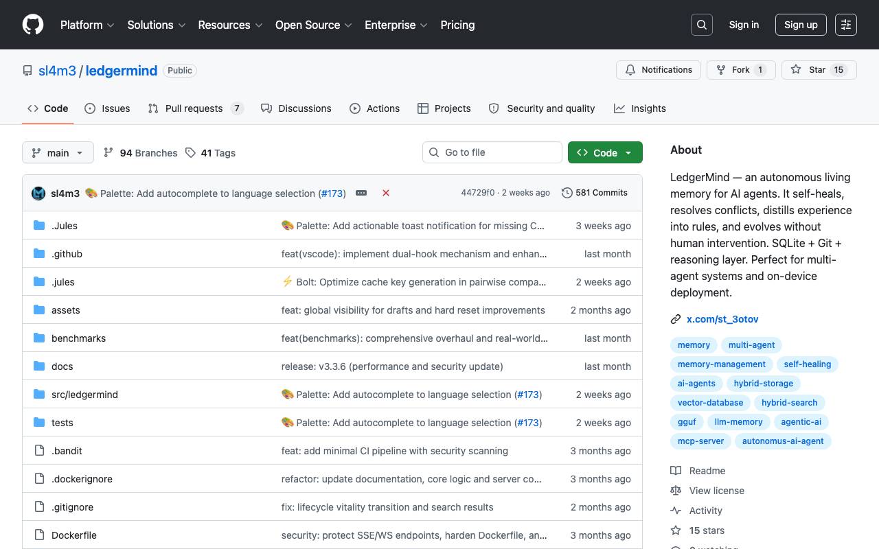 LedgerMind website preview