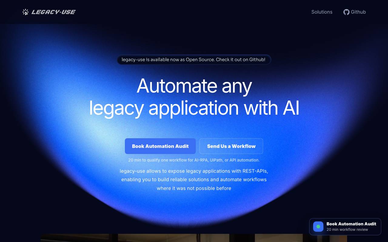 legacy-use website preview