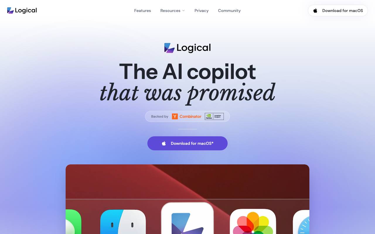Logical website preview