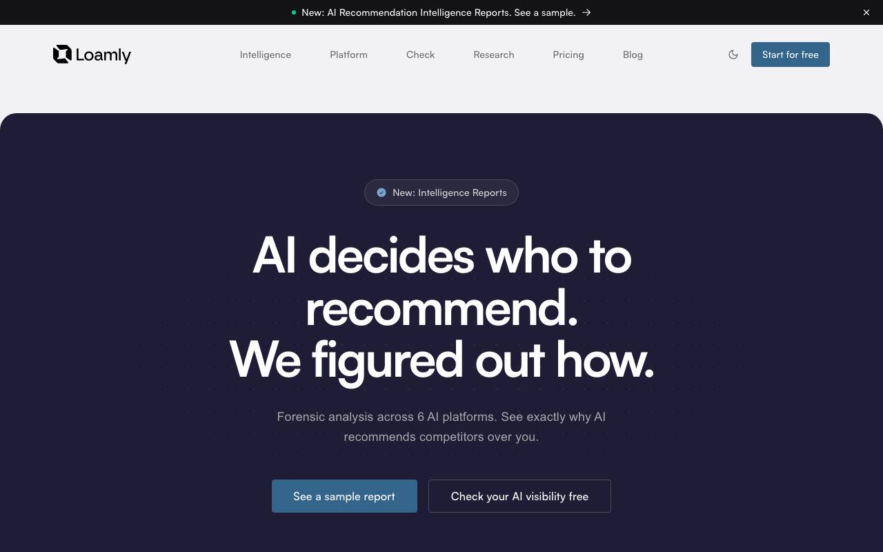 Marco website preview