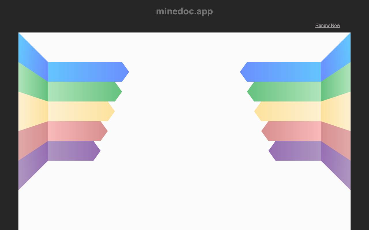 MineDoc website preview