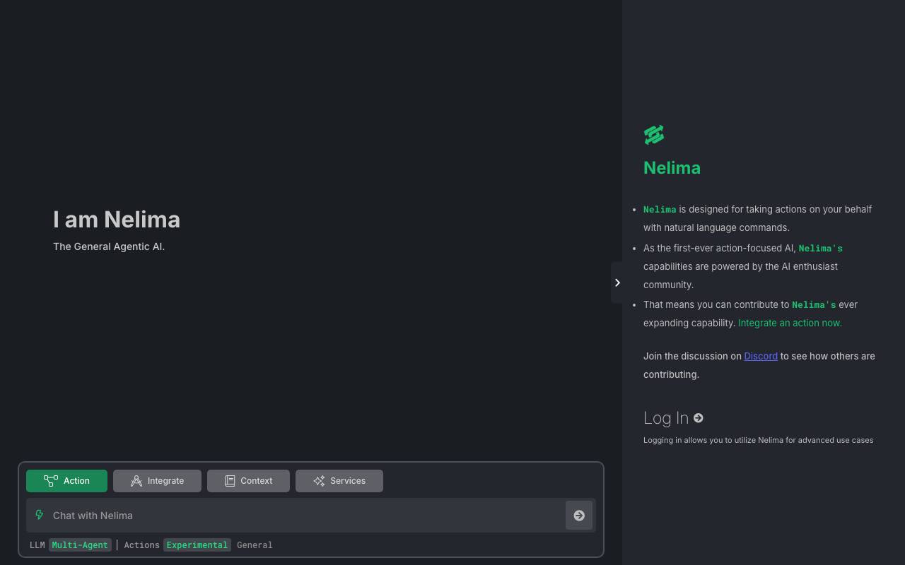 Nelima website preview