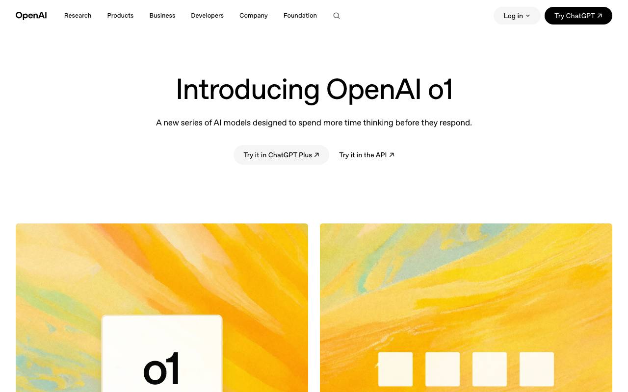 OpenAI operator (o1) website preview