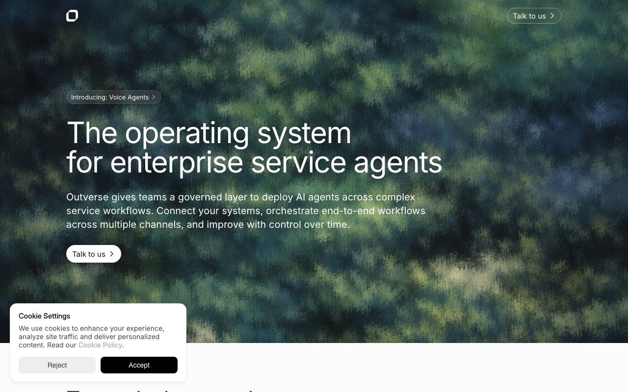 Outverse website preview