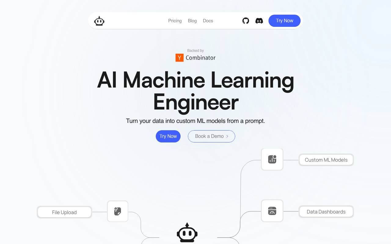PlexeAI website preview