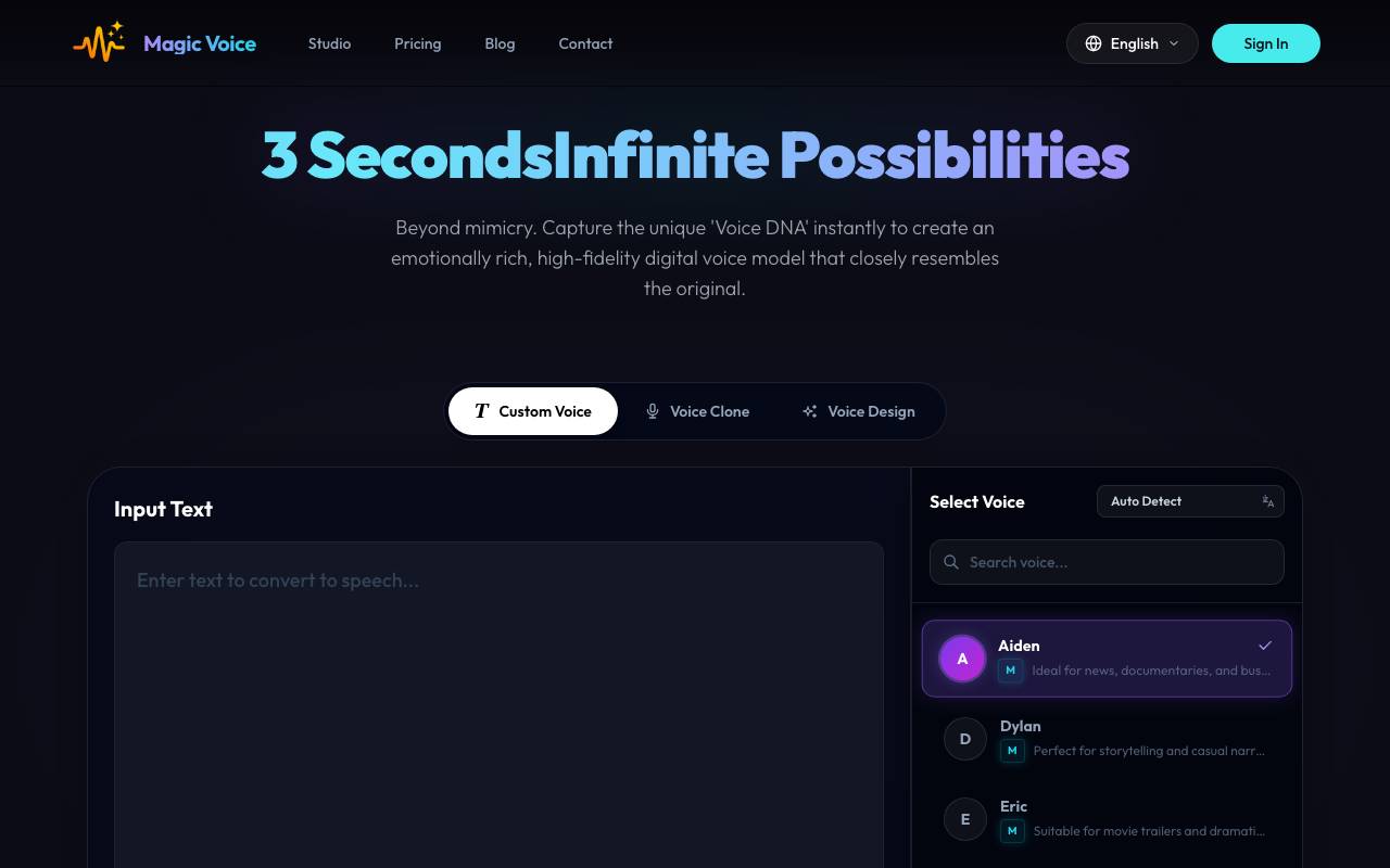 qwen-tts website preview