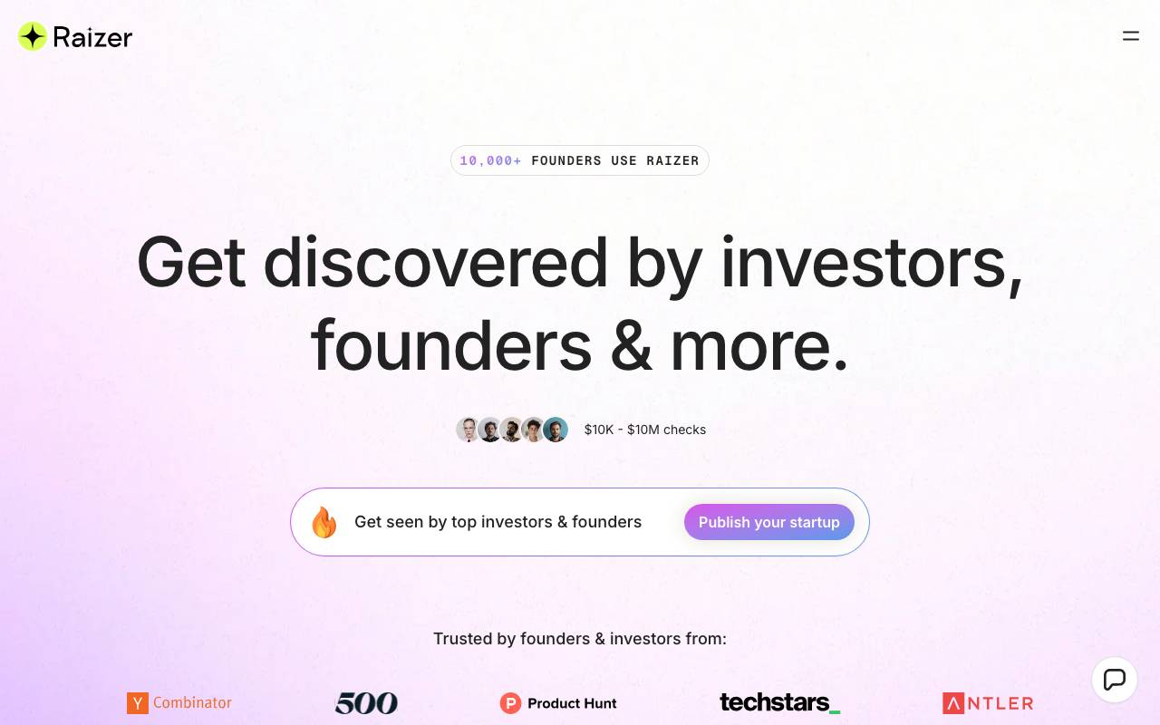 Raizer website preview