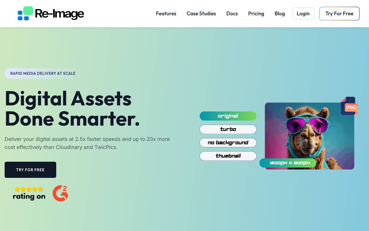 Re-Image website preview