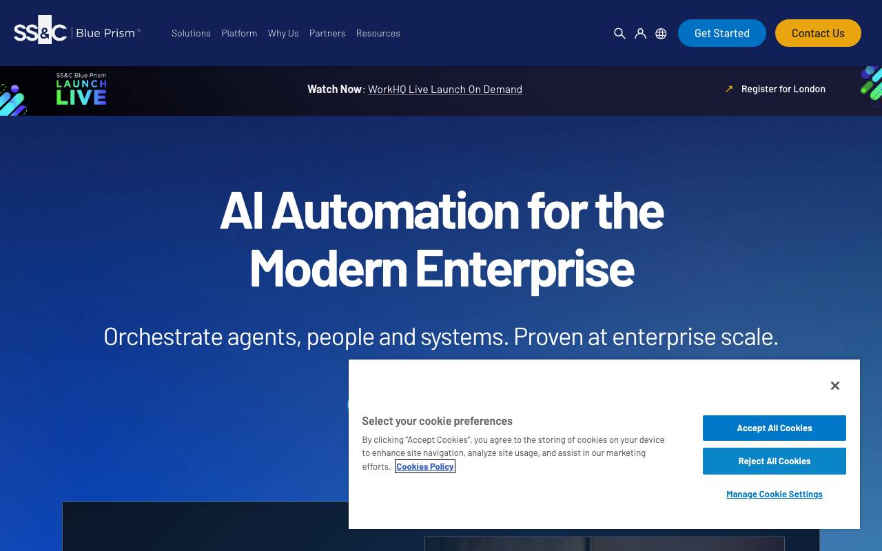 RPA.ai website preview
