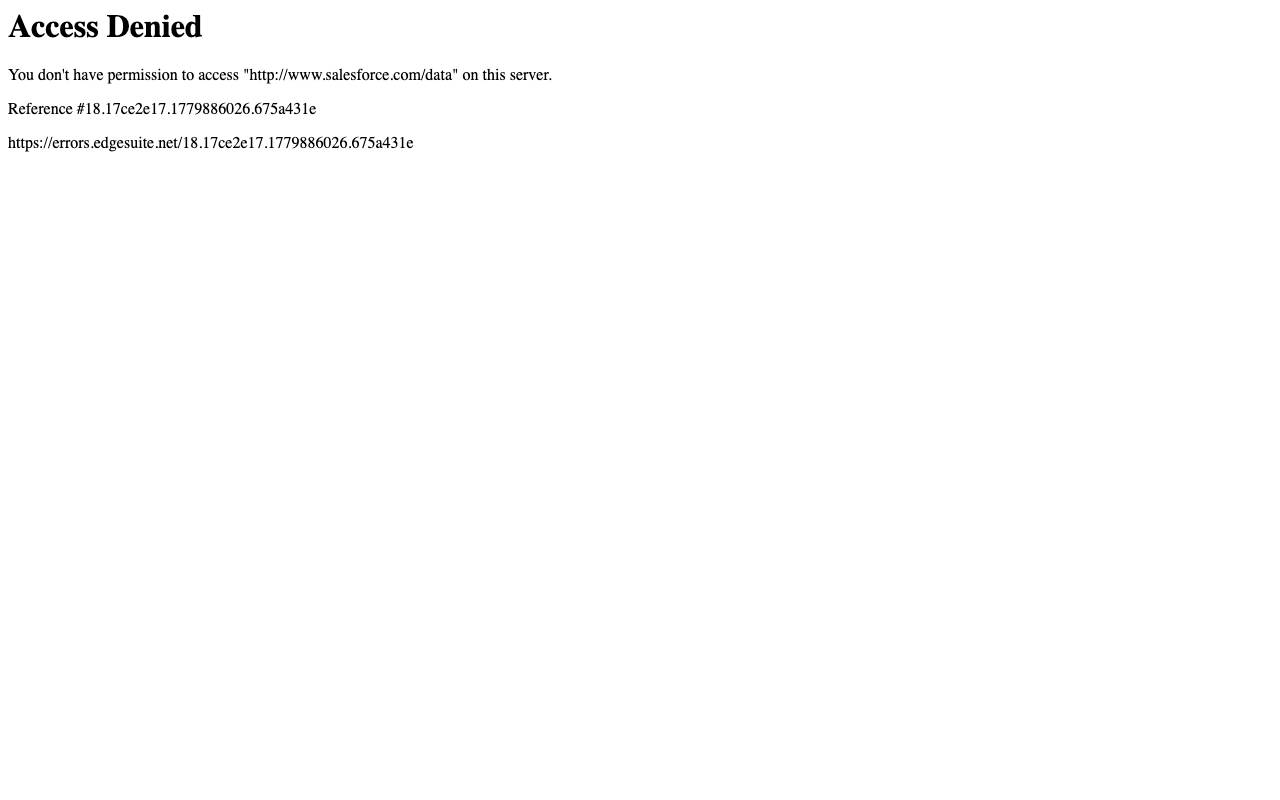 Salesforce’s Data Cloud website preview