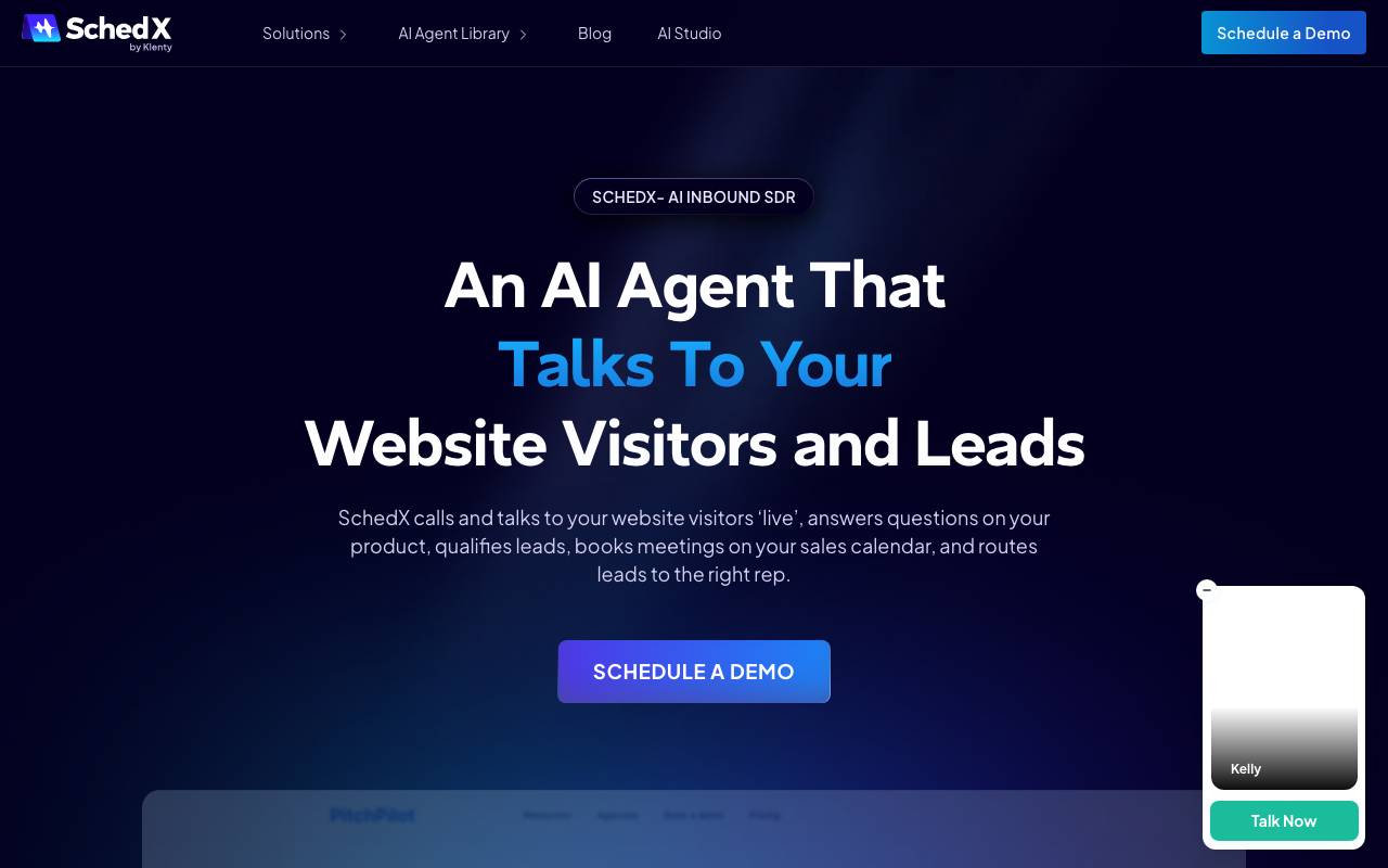schedx website preview