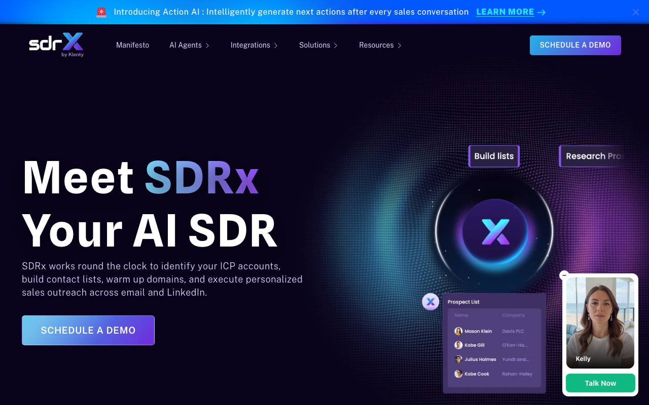 SDRx website preview