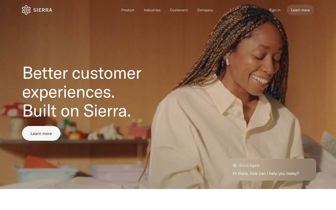 Sierra website preview