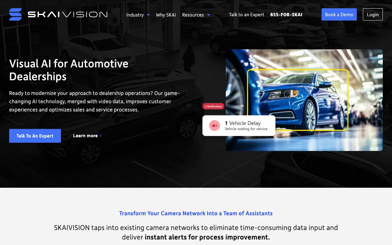 Skaivision website preview