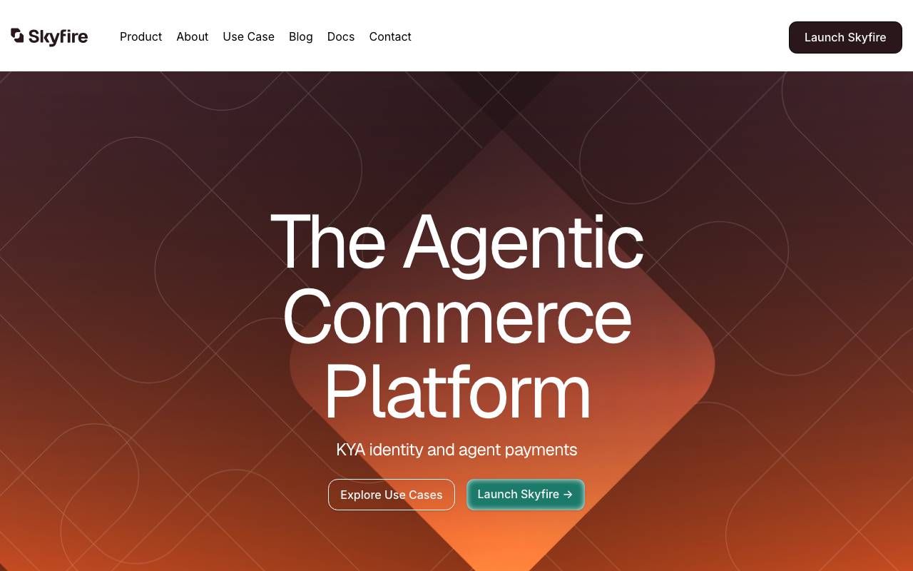 Skyfire website preview