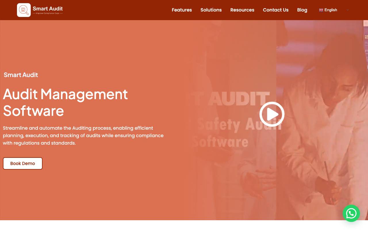 Smart Audit website preview