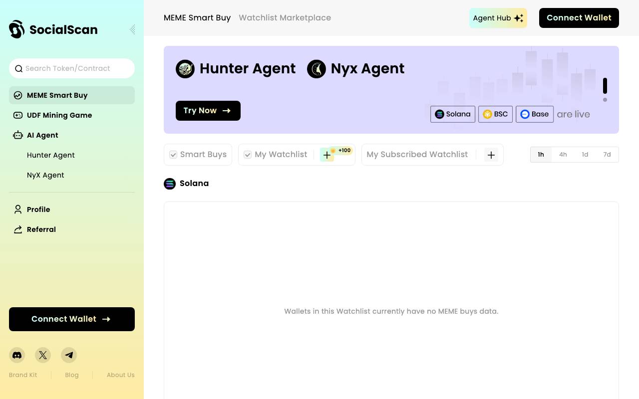 SocialScan website preview