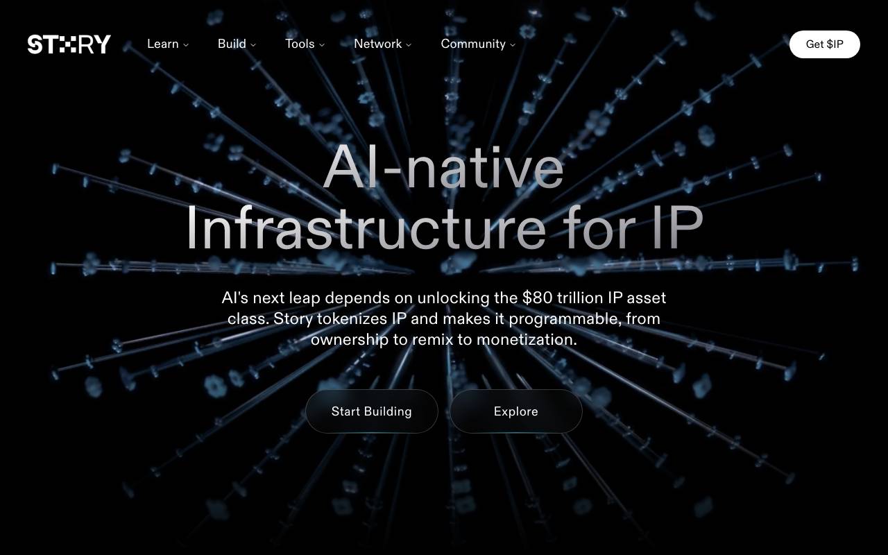 Story Foundation website preview