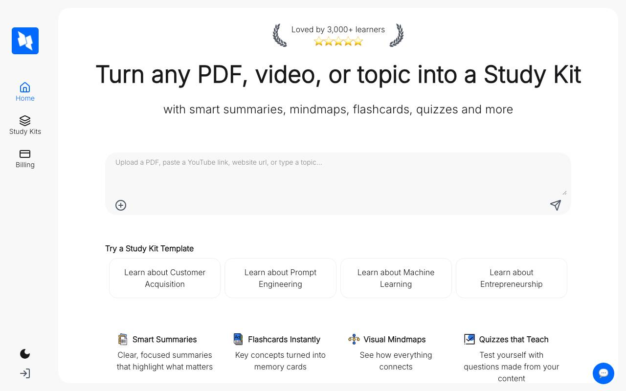 StudyPal website preview