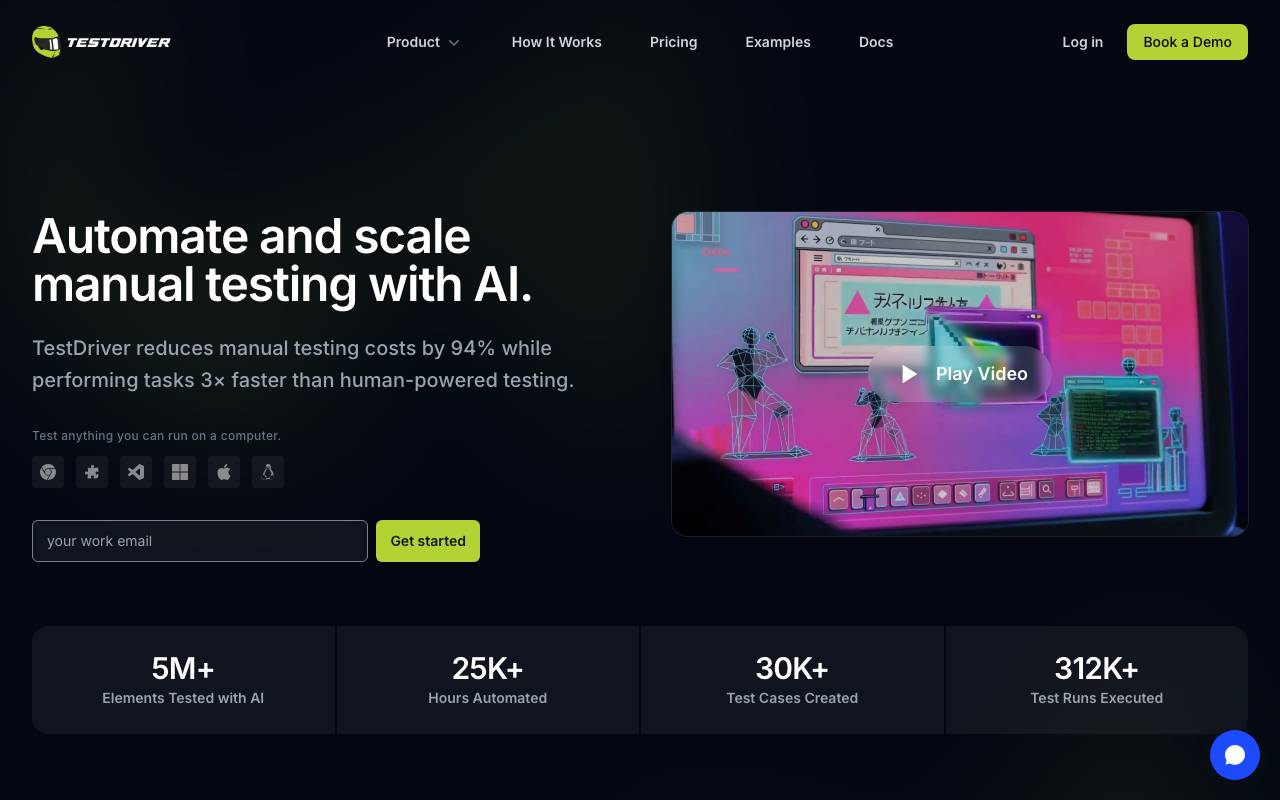 TestDriver.ai website preview