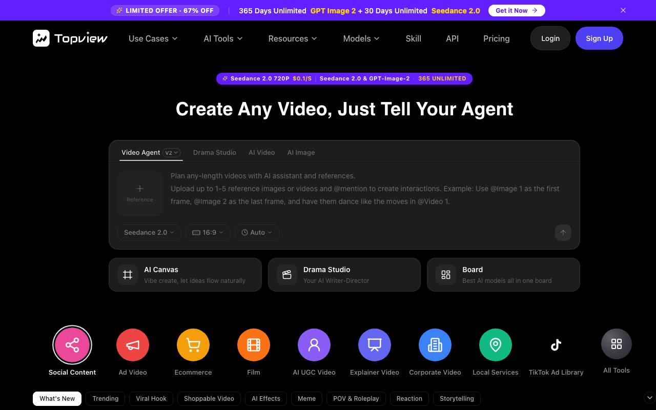 TOPVIEW website preview