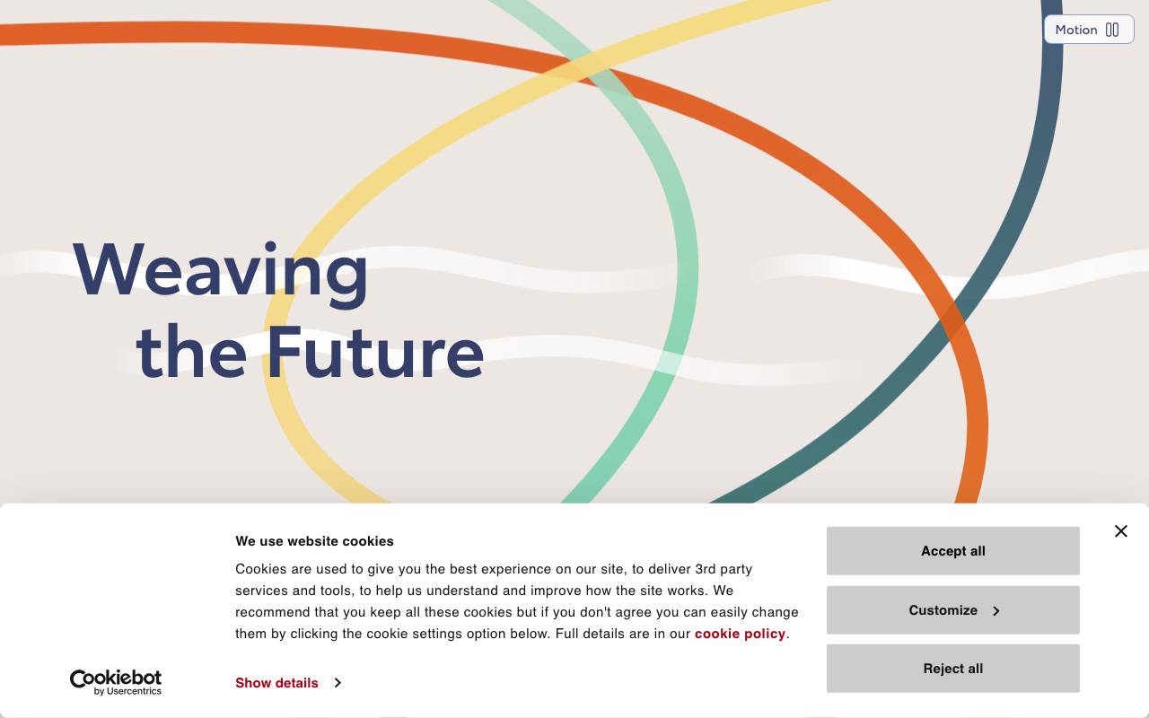 Toyota Woven City website preview