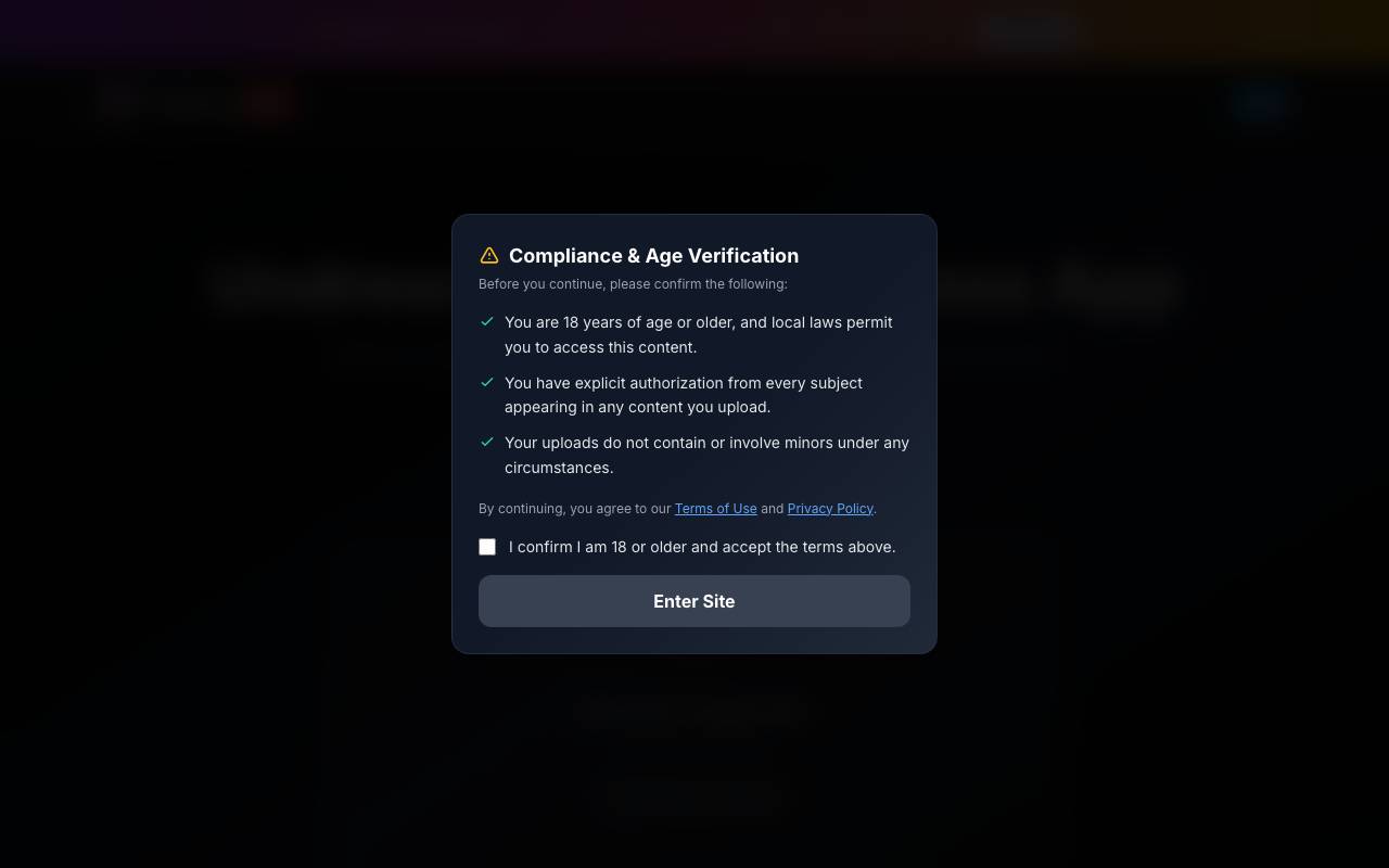 UndressHer website preview