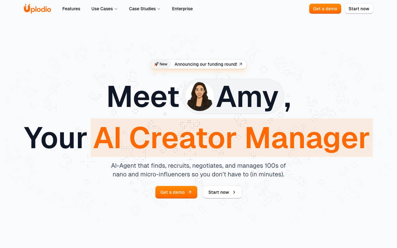 Uplodio website preview