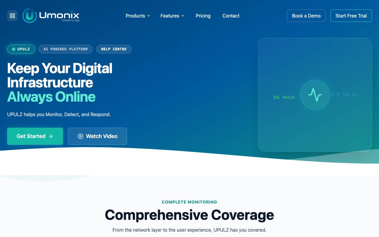 Upulz website preview