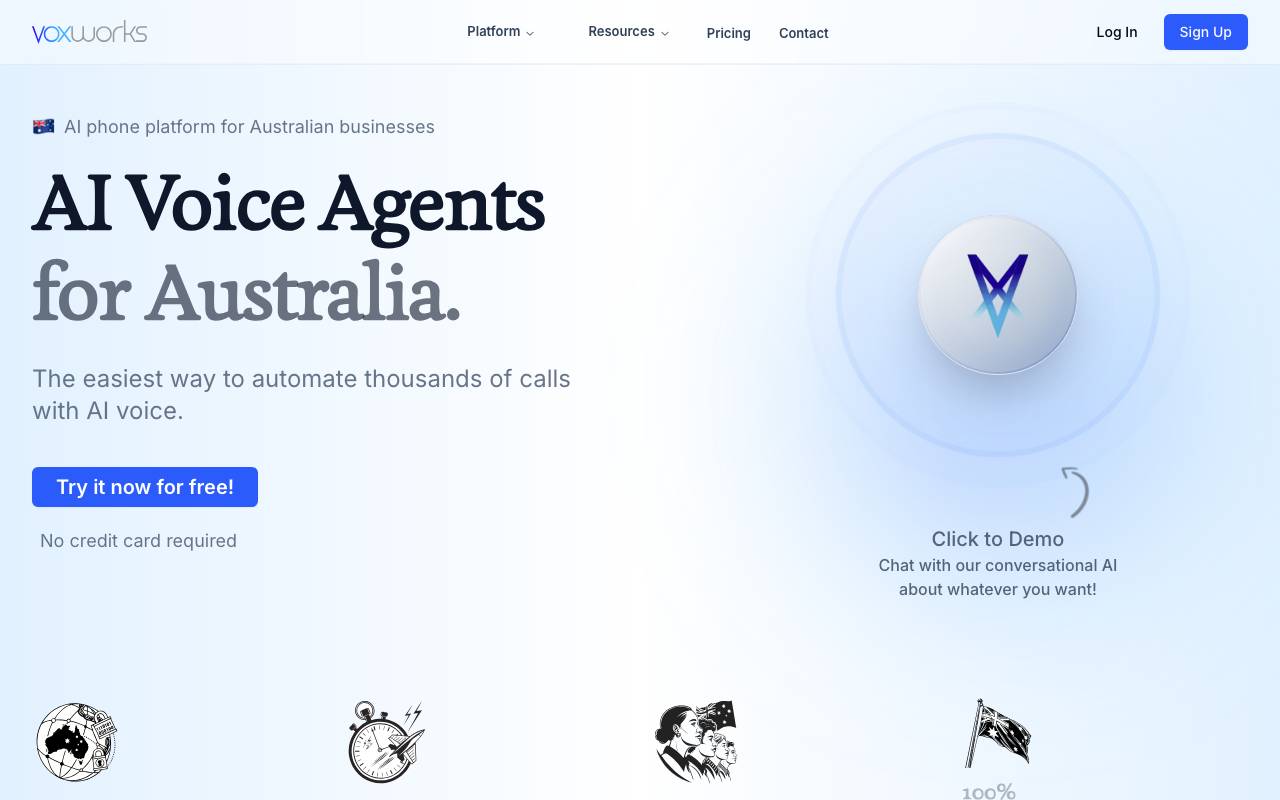 Voxworks website preview