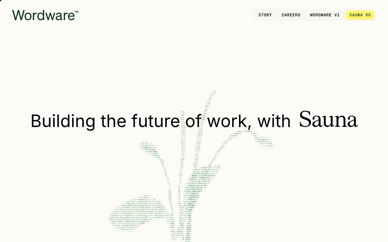 Wordware website preview