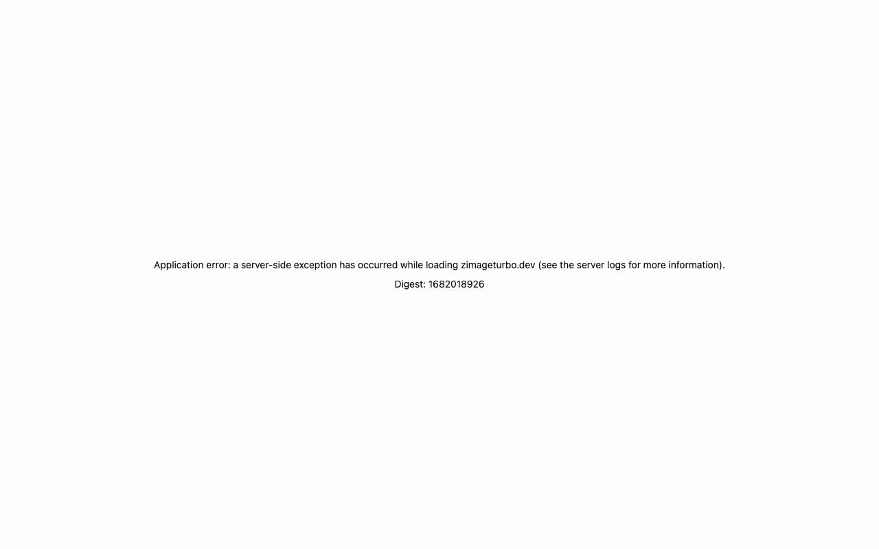 Z-Image website preview
